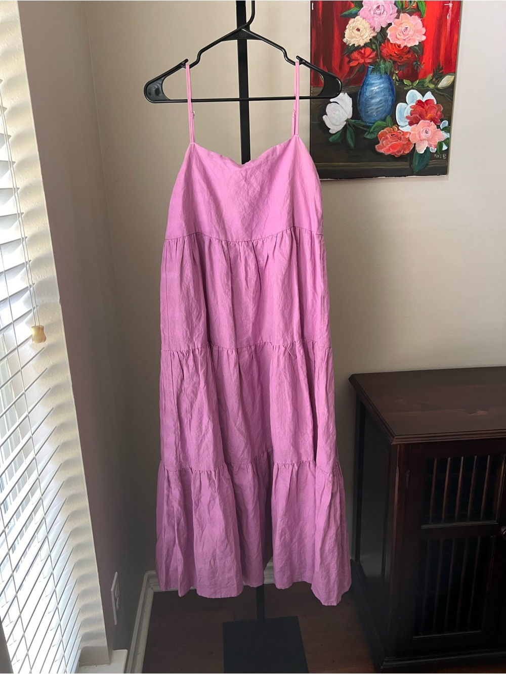 Charlie holiday Sleeveless Tiered Maxi Dress in Lilac - Picture 2 of 8